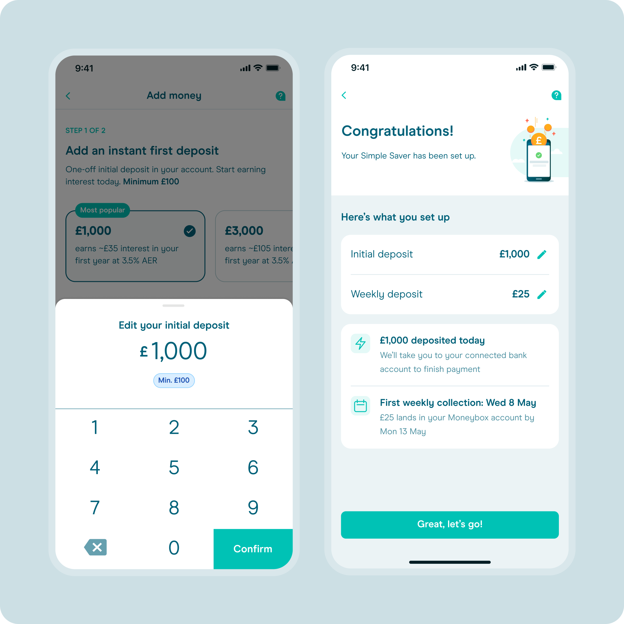 Turning the first deposit into a moment of value for customer and business